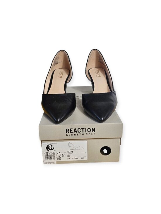 Kenneth Cole Shoes - Kenneth Cole Reaction Womens Eltinn Black Wedge Pumps Size 10 EU 41 Box Included